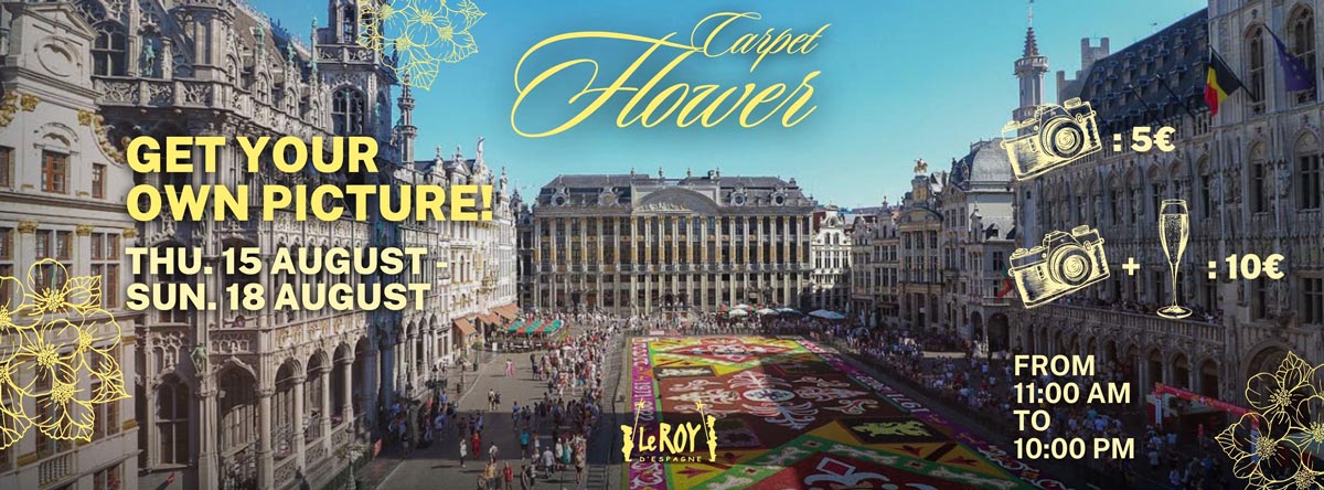 Flower Carpet Event 2024 Roy d'Espagne