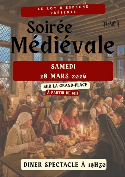 Soirée médiévale au Roy d'Espagne