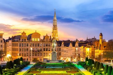 Une vue de Bruxelles